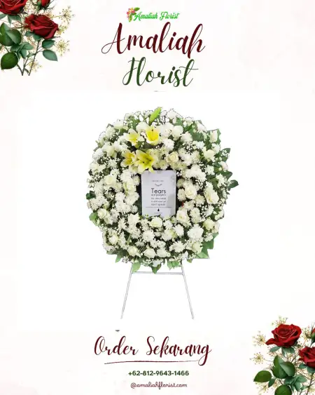 Krans Bunga Duka Panjang Wetan